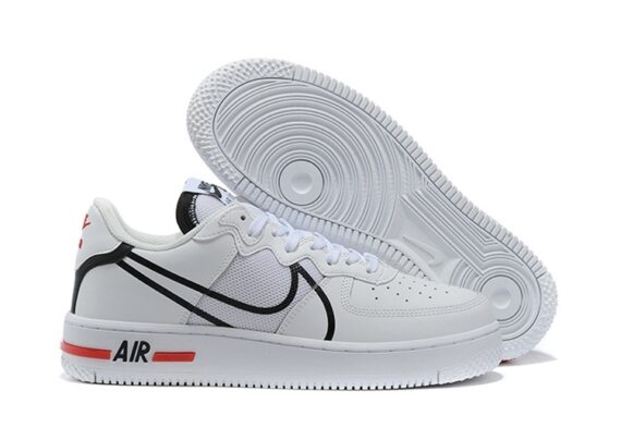 ⁦נעלי נייק -Nike Air Force 1 Low - Ghost & Black Logo⁩ – תמונה ⁦6⁩