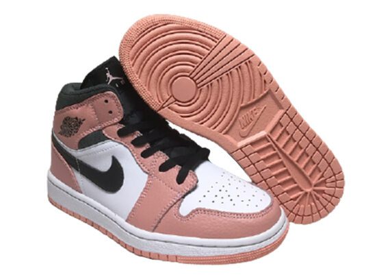 נעלי נייק אייר ג'ורדן גבוהות 1 צבע אפרסק-Nike Air Jordan 1 High