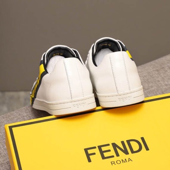 ⁦פנדי - FENDI SHOES - White & Sunglow⁩ – תמונה ⁦7⁩