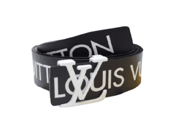 ⁦Louis Vuitton-לואי ויטון Belt - Black & White⁩ – תמונה ⁦3⁩