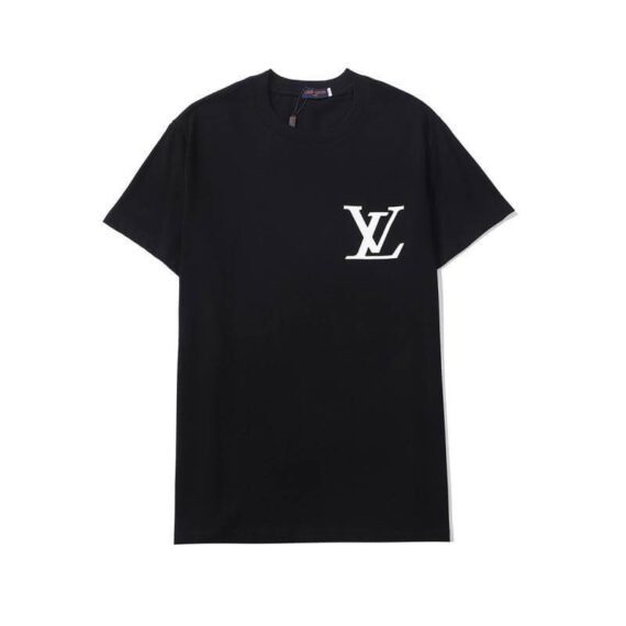 Louis Vuitton-לואי ויטון TSHIRT - Black & White Logo