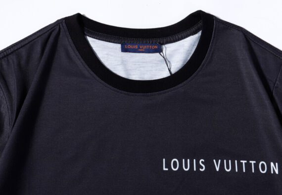 ⁦Louis Vuitton-לואי ויטון TSHIRT - Black & Blue⁩ – תמונה ⁦4⁩