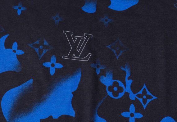 ⁦Louis Vuitton-לואי ויטון TSHIRT - Black & Blue⁩ – תמונה ⁦3⁩