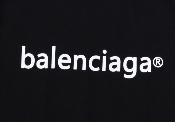 ⁦בלנסיאגה - Balenciaga TShirt - Black & White⁩ – תמונה ⁦4⁩