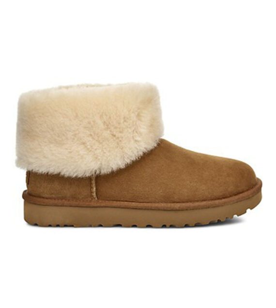 ⁦מגפי האגג דגם 5854 מיני פלוף פרווה UGG CLASSIC MINI FLUFF⁩ – תמונה ⁦2⁩