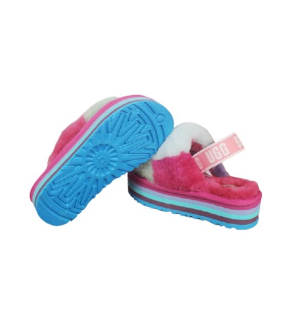 ⁦כפכפי האגג דיסקו UGG W DISCO CHECKER SLIDE⁩ – תמונה ⁦15⁩