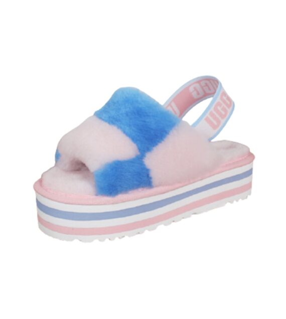 ⁦כפכפי האגג דיסקו UGG W DISCO CHECKER SLIDE⁩ – תמונה ⁦34⁩