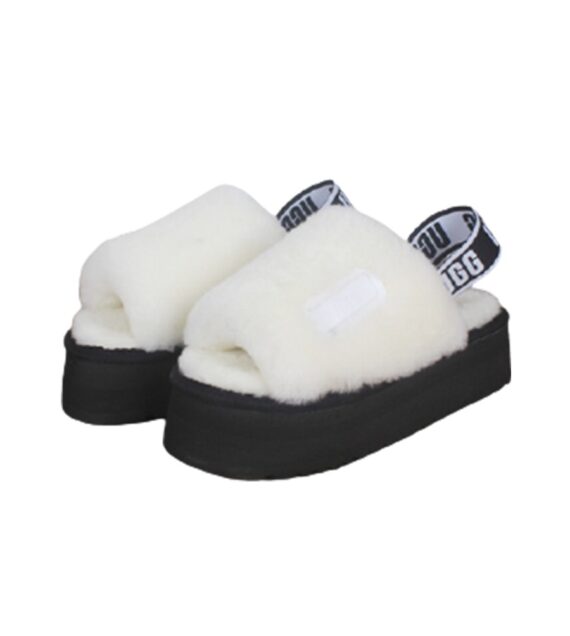 ⁦כפכפי האגג דיסקו UGG W DISCO CHECKER SLIDE⁩ – תמונה ⁦8⁩