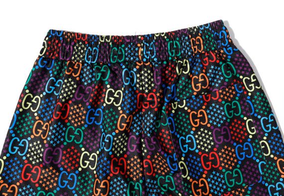 ⁦גוצ'י - GUCCI Short - Black & Blue Mix⁩ – תמונה ⁦15⁩