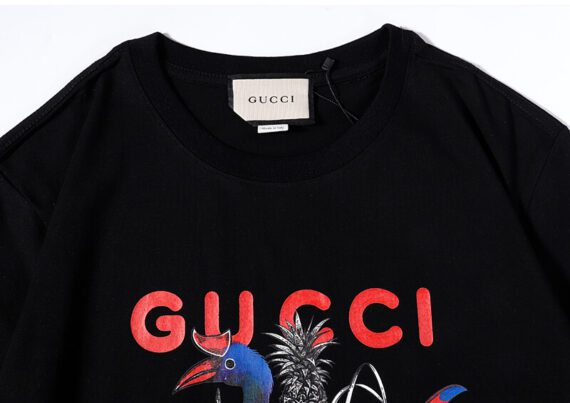 ⁦גוצ'י - GUCCI Tshirt - Black⁩ – תמונה ⁦3⁩