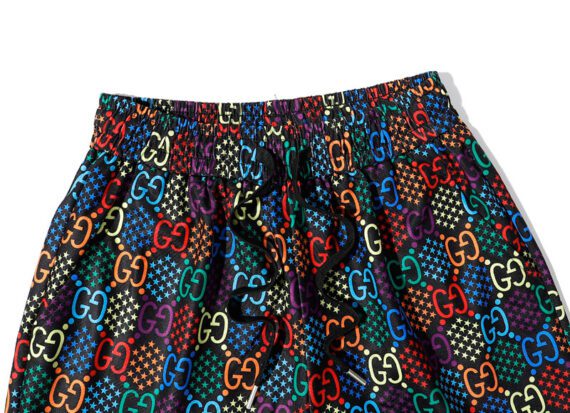 ⁦גוצ'י - GUCCI Short - Black & Blue Mix⁩ – תמונה ⁦4⁩