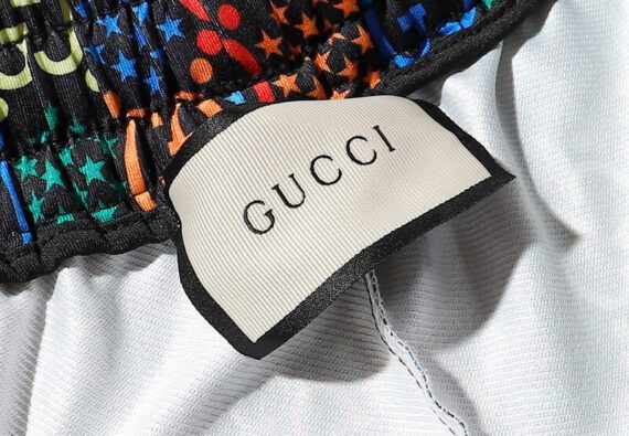 ⁦גוצ'י - GUCCI Short - Black & Blue Mix⁩ – תמונה ⁦10⁩