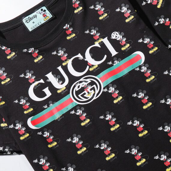 ⁦גוצ'י - GUCCI Tshirt - Black Russian⁩ – תמונה ⁦3⁩