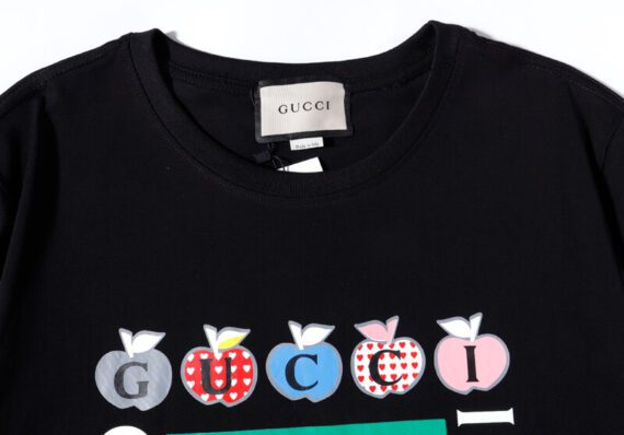 ⁦גוצ'י - GUCCI Tshirt - Black⁩ – תמונה ⁦3⁩