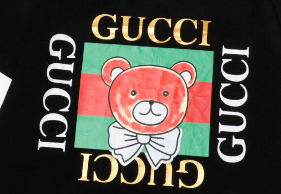 ⁦גוצ'י - GUCCI Tshirt - Black⁩ – תמונה ⁦3⁩