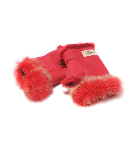 ⁦כפפות צמר האגג -UGG GLOVES FOX⁩ – תמונה ⁦14⁩