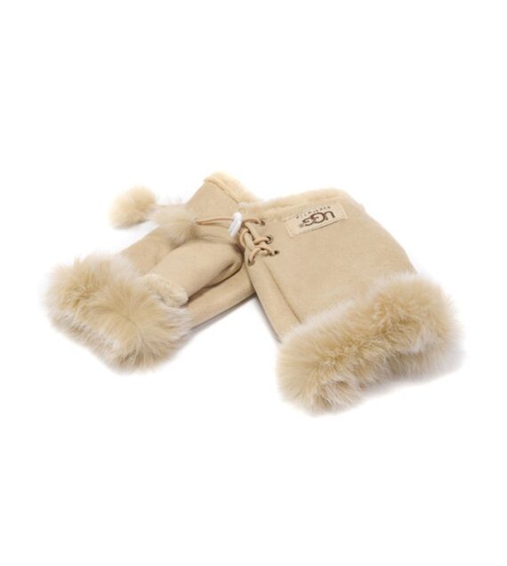 ⁦כפפות צמר האגג -UGG GLOVES FOX⁩ – תמונה ⁦3⁩