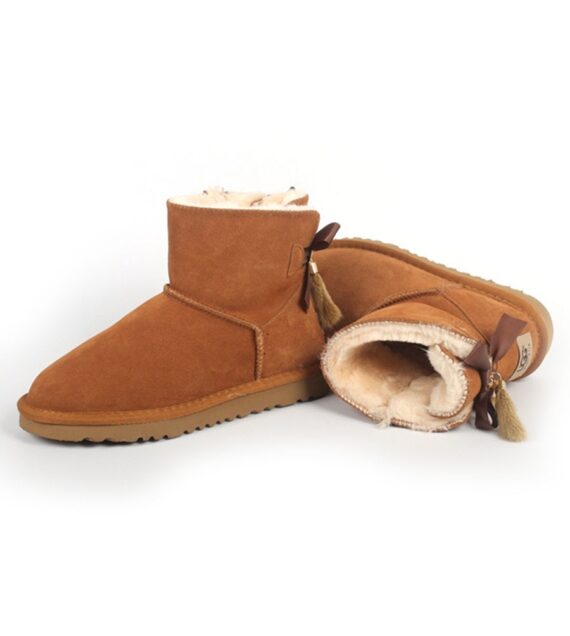 ⁦מגפי האגג פפיון כפול-ילדים ומבוגרים UGG Double Papillon⁩ – תמונה ⁦9⁩