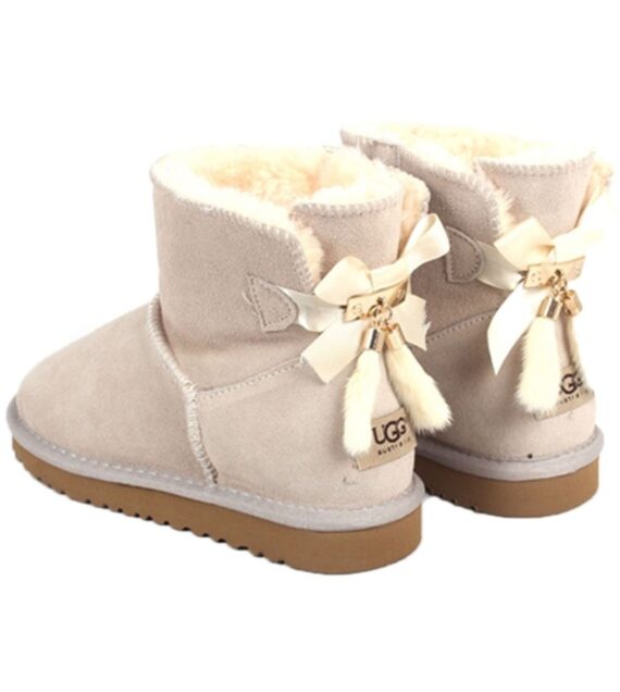 ⁦מגפי האגג פפיון כפול-ילדים ומבוגרים UGG Double Papillon⁩ – תמונה ⁦2⁩