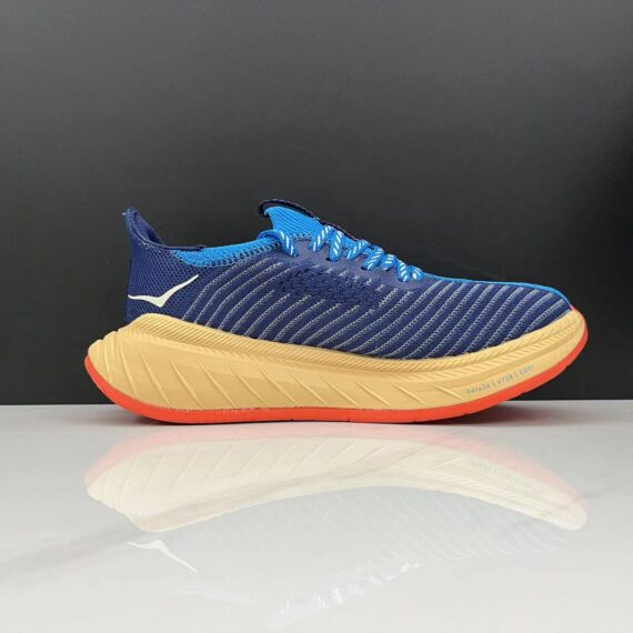 ⁦נעלי הוקה-HOKA ONE ONE CARBON X3 Blue⁩ – תמונה ⁦5⁩