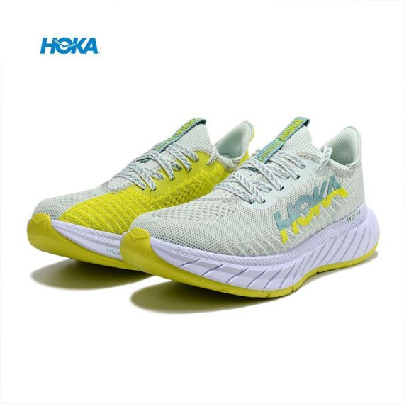 ⁦נעלי הוקה-HOKA ONE ONE CARBON X3 Light Gray⁩ – תמונה ⁦2⁩