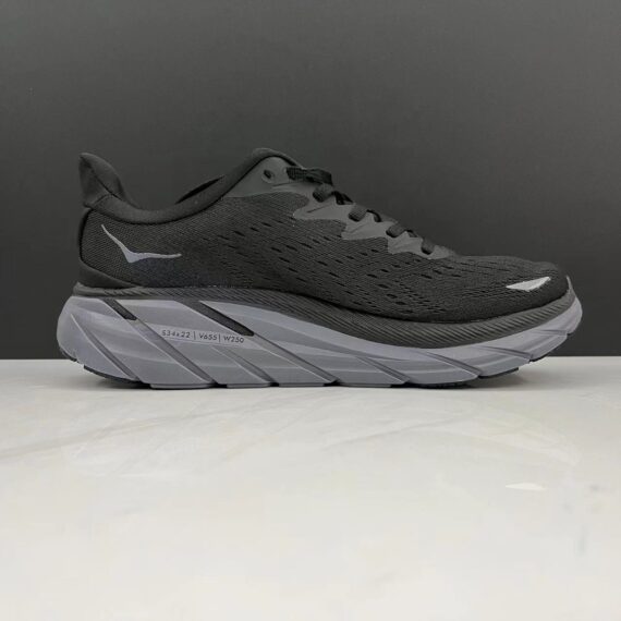 ⁦נעלי הוקה-HOKA ONE ONE Clifton 8 Carbon Grey⁩ – תמונה ⁦8⁩