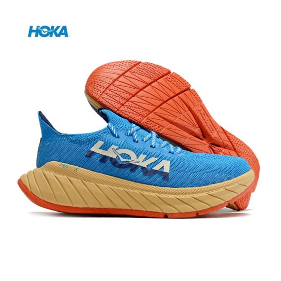 ⁦נעלי הוקה-HOKA ONE ONE CARBON X3 Blue⁩ – תמונה ⁦7⁩