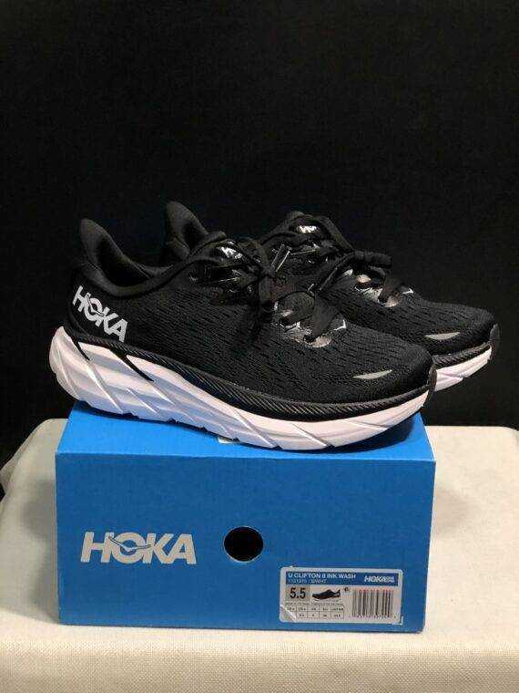 ⁦נעלי הוקה-HOKA ONE ONE Clifton 8 Black⁩ – תמונה ⁦9⁩