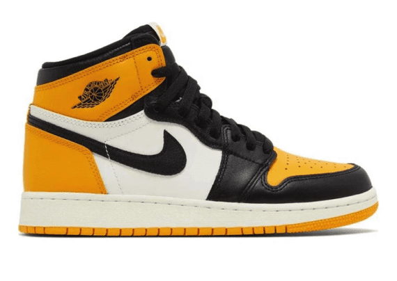 נעלי נייק-Nike Air Jordan 1 Retro High OG Yellow Toe