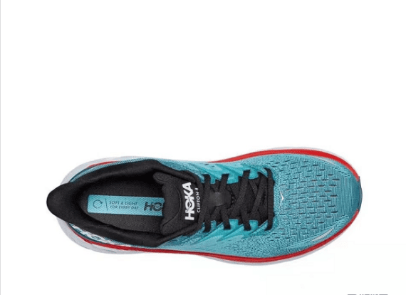 ⁦נעלי הוקה-HOKA ONE ONE Clifton 8 Blue Hosta⁩ – תמונה ⁦8⁩