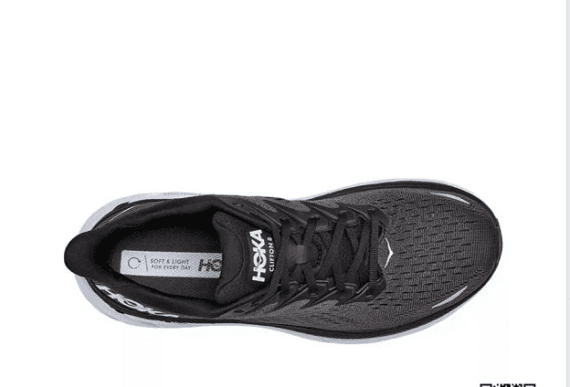 ⁦נעלי הוקה-HOKA ONE ONE Clifton 8 Black⁩ – תמונה ⁦3⁩