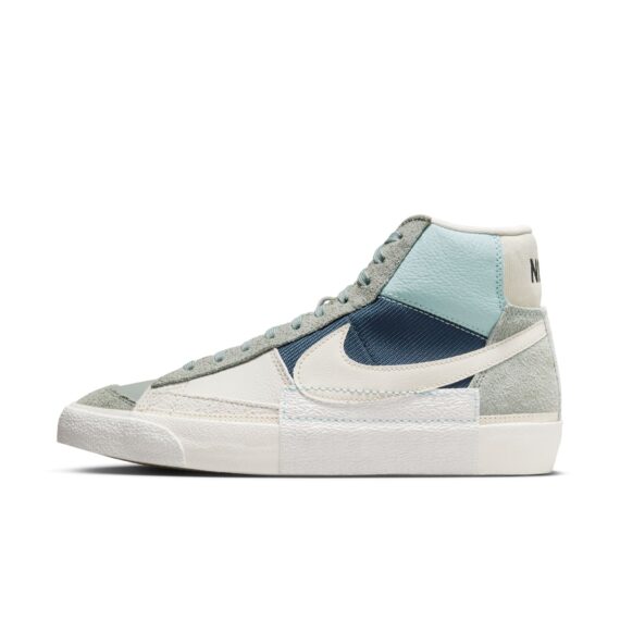 ⁦נייק בלייזר גבוהות- NIKE BLAZER MID '77 MICA GREEN LIGHT BONE⁩ – תמונה ⁦4⁩