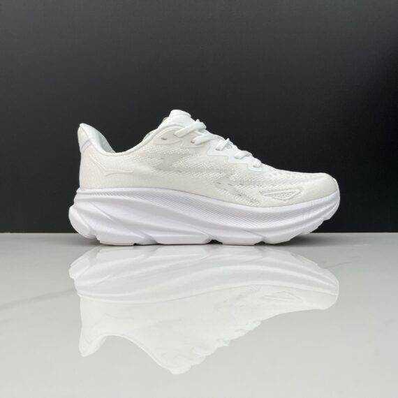 ⁦נעלי הוקה-HOKA ONE ONE Clifton 9 White⁩ – תמונה ⁦10⁩