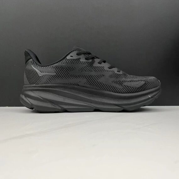 ⁦נעלי הוקה-HOKA ONE ONE Clifton 9 Black⁩ – תמונה ⁦8⁩