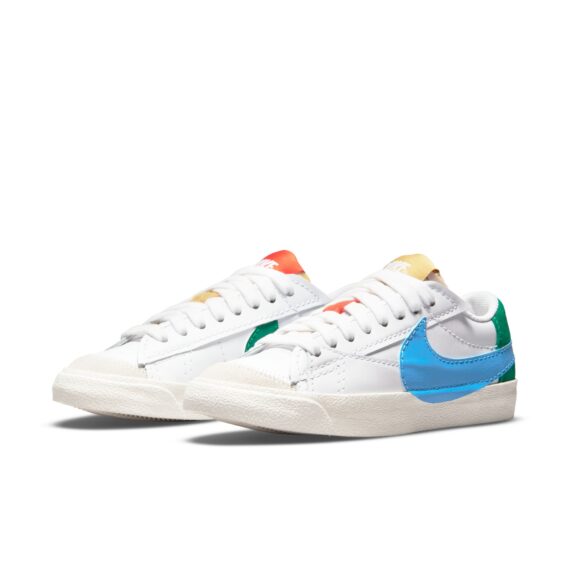 ⁦נייק בלייזר-NIKE BLAZER LOW '77 VINTAGE WHITE BLUE⁩ – תמונה ⁦3⁩