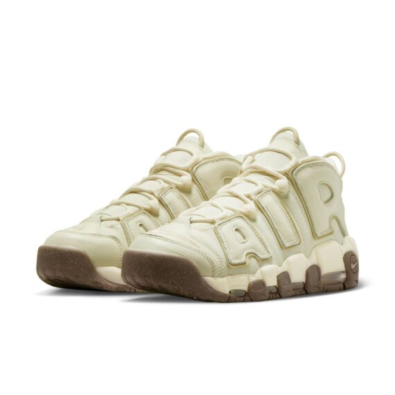 ⁦נייק אפטמפו סניקרס לגברים NIKE AIR MORE UPTEMPO '96 CREAM BROWN⁩ – תמונה ⁦3⁩