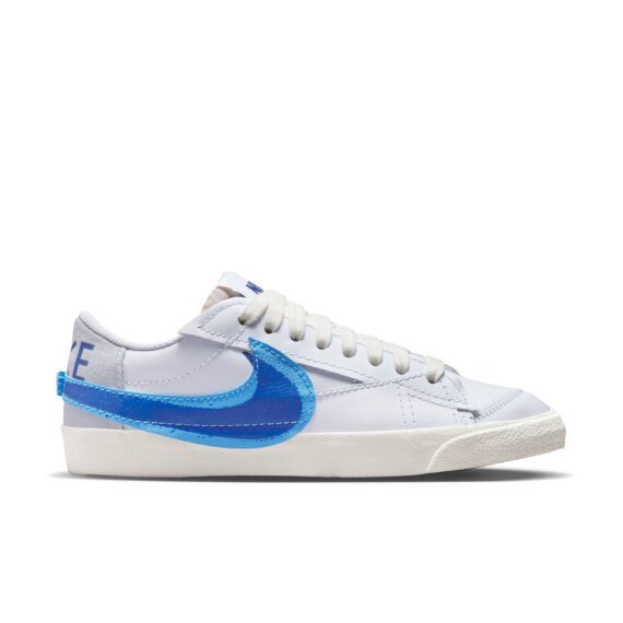 נייק בלייזר-NIKE BLAZER LOW '77 VINTAGE WHITE BLUE