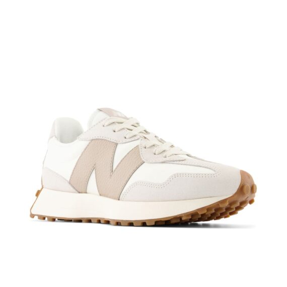 ⁦סניקרס ניו באלאנס NEW BALANCE 327 WHITE BROWN⁩ – תמונה ⁦2⁩