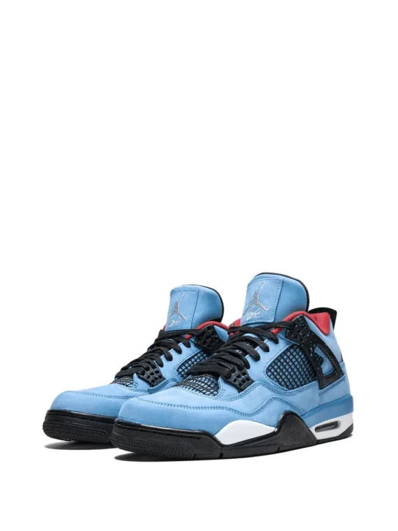 ⁦NIKE x Travis Scott Air Jordan 4 Retro "Cactus Jack" sneakers⁩ – תמונה ⁦2⁩