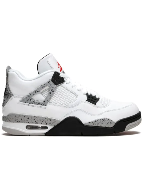 NIKE Air Jordan 4 Retro OG "White Cement" sneakers