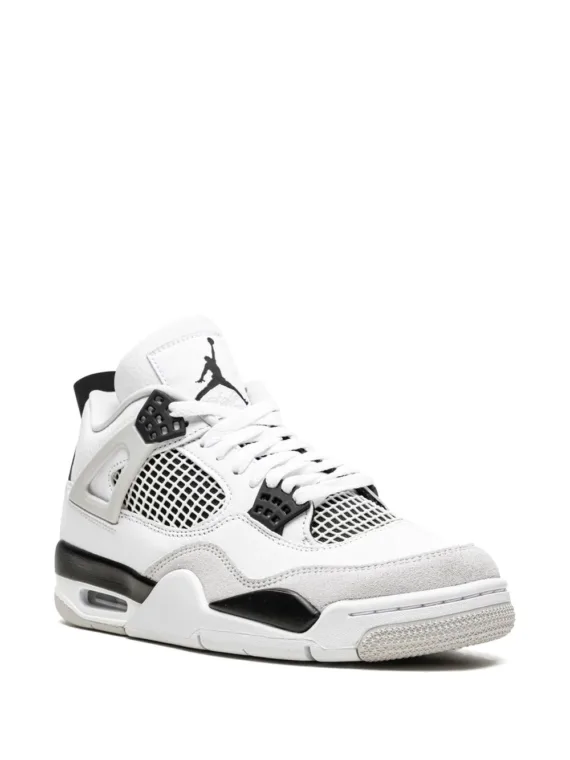 ⁦NIKE Air Jordan 4 Retro “Military Black” sneakers⁩ – תמונה ⁦2⁩