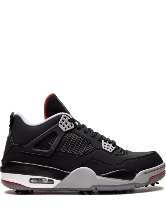 NIKE Air Jordan 4 Golf "Bred" sneakers