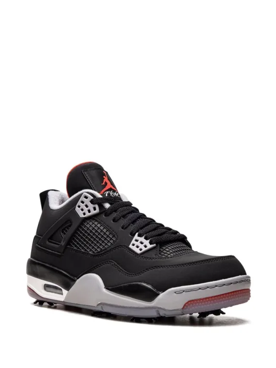 ⁦NIKE Air Jordan 4 Golf "Bred" sneakers⁩ – תמונה ⁦2⁩