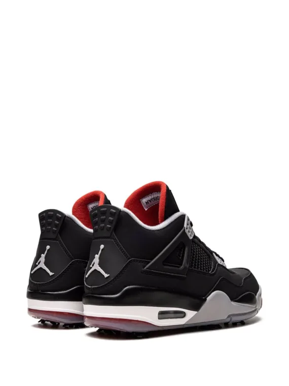 ⁦NIKE Air Jordan 4 Golf "Bred" sneakers⁩ – תמונה ⁦3⁩