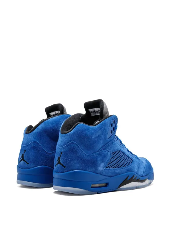 ⁦NIKE Air Jordan 5 Retro "Blue Suede" sneakers⁩ – תמונה ⁦3⁩