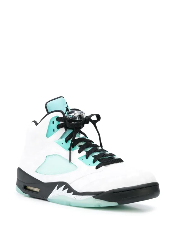 ⁦NIKE Air Jordan 5 “Island Green” sneakers⁩ – תמונה ⁦2⁩