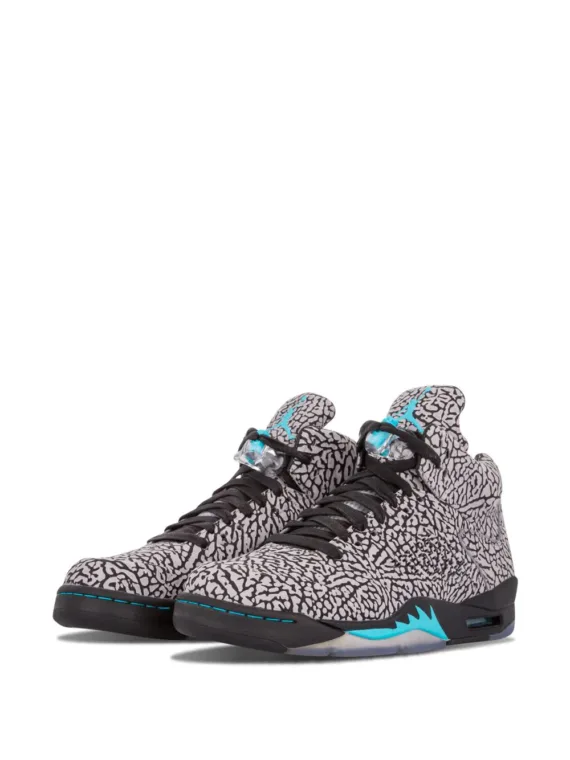 ⁦NIKE Air Jordan 5 3LAB5 "Elephant Print" sneakers⁩ – תמונה ⁦2⁩