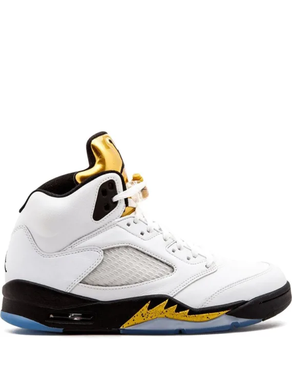 NIKE Air Jordan 5 Retro "Olympic Gold Medal" sneakers