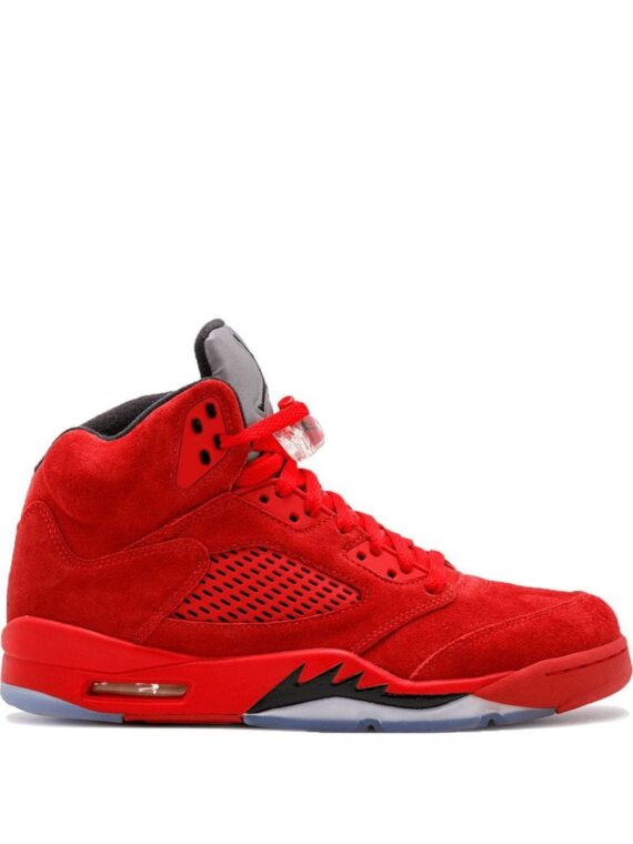 NIKE Air Jordan 5 Retro "Red Suede" sneakers