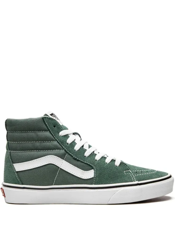 נעלי ואנס - Sk8-Hi "Green/White" sneakers